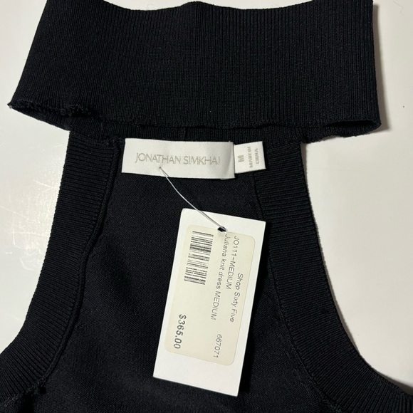 Jonathan Simkhai Black Sweater Dress READ Sz Med NWT - Picture 4 of 16